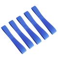 COFEST Pack Of 5 Beach Chair Towel Straps Stretchy Locking Beach Chair Towel Clip Straps Beach Chair Lounge Chair Must Have 5 Colors Blue