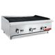 General Foodservice Charbroiler Grill 3 Burners 105 000 BTU s 24 in Stainless Steel (GCRB-24NG)