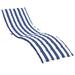 vidaXL Patio Cushion Garden Outdoor Sun Lounger Chair Cushion Oxford Fabric