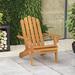 Carevas Patio Adirondack Chair Solid Wood Acacia