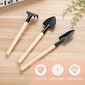 10PCS Garden Planting Tool Set Fold Scissors Rake Shovels Tweezer Bonsai Succulent Miniature Fairy Garden Planting Gardening Hand Tools for Home Office Garden