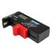 Universal 1.5V 9V Battery Tester Digital Display Battery Checker for AA AAA C D Batteries (Black Red)