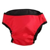 Pets Dogs Physiological Pants Sanitary Diaper Menstruation Underwear Briefs Red