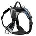 No-pull Dog Pet Training Harness with 2 Handle & Free 5 PCS Tag/patches Easy Control Soft Oxford Padded Outdoor Walking Service Reflective Vest for Medium Large Dogs Blue Camo