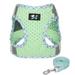Dog Harness for Small Medium Large Dogs No Pull Puppy Harness And Leash Set Dog Harness for Walking Running Training Small Dog Harness Medium Dog Harness 1Set Of Harness Rope Green