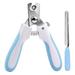 Dog Nail Clipper with Light and Safety Guard Cats & Dogs Nails Avoid Over-Cutting Safe Dog Nail Trimmers Blue