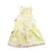 Dog Cat Dress - Big Hem Lace Flower Print - Sleeveless Pleated Dress-up Breathable - Princess Style Sling Dress - Pet Clothes