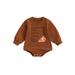 Halloween Baby Girl Outfit Long Sleeve Sweatshirt Romper Infant Sweater Onesie Cute Halloween Baby Clothes