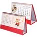 Hemoton 2Pcs New Year Calendar Year of the Rabbit Desk Calendar Decorative Tabletop Calendar Decoration