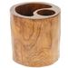 NUOLUX 1Pc Wooden Pen Holder Decorative Stationery Holder Household Storage Container