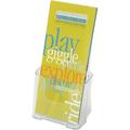 Hitouch 28181 Brochure Size Literature Holder 7 3/4 X 4 3/8 X 3 1/4-Inch 18/Pack