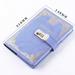 A5 Creative Password Lock Journal Pu Leather Combination Lock Diary Digital Password Notebook Locking Journal Diary (Blue)