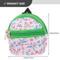 Doll Mini Backpack Decorative Doll Schoolbag Doll Polyester Backpack Decor