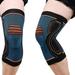 Stibadium 2 Pack Knee Compression Sleeve | Knee Brace for Men & Women | Knee Support for Running Basketball Weightlifting Gym Workout Sports