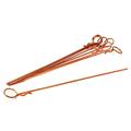 Integy RC Toy Model Hop-ups C26260ORANGE Anodized Color Bent-Up Body Clips (8) for 1/10 RC Cars & Trucks (LxW=122x13mm)