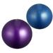 2PCS Thickening Frosted Yoga Ball Anti Burst Fitness Ball Mini Balancing Ball Exercise Gymnastics Ball for Fitness Gym Use (15-35CM Random Size Blue+Purple)
