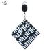 Multistyles Golf Ball Tool Retractable Keychain Buckle Square Ball Cleaning Cloth Club Head Cleaner Cleaning Towel Golf Ball Towels 15