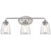 Millennium Lighting 3 Light 25" Vanity Fixture in Brushed Nickel