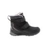 Winterstiefel JACK WOLFSKIN "POLAR WOLF TEXAPORE MID VC K", Kinder, Gr. UK 10 - EU 28, Normalschaft, schwarz (phantom, pink), Main Material 100% Polyamide Second Material 100% Polyurethane Lining Sole 100% Rubber/ EVA, Schuhe