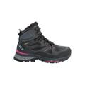 Trekkingschuh JACK WOLFSKIN "FORCE TREKKER TEXAPORE MID W" Gr. UK 3,5 - EU 36, Normalschaft, pink (black, pink) Schuhe Damen