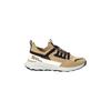 Sneaker JACK WOLFSKIN "DROMOVENTURE ATHLETIC LOW M", Gr. UK 9 - EU 43, Normalschaft, beige (sand, storm), Hauptmaterial: Synthetic; ;Second Material: Textile; Futter: Textile ;Sole: Rubber / EVA; 100% Rubber/ EVA, Schuhe