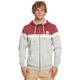 Kapuzensweatjacke QUIKSILVER "Surf" Gr. S, grau (light grey heather) Herren Sweatjacken