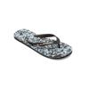 Sandale QUIKSILVER "Molokai Recycled", Gr. 10(43), blau (schwarz, blau, blau), Obermaterial: Synthetikmaterial / Außensohle: Moosgummi, Schuhe