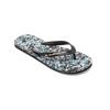 Sandale QUIKSILVER "Molokai Recycled", Gr. 8(41), blau (schwarz, blau, blau), Obermaterial: Synthetikmaterial / Außensohle: Moosgummi, Schuhe