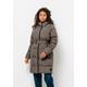 Daunenmantel JACK WOLFSKIN "FROZEN LAKE COAT W" Gr. XL (46), braun (cold, coffee) Damen Mäntel Daunenmäntel