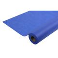 Disposable spun bound non-woven tablecloth - Roll 6 M long X 1.20 M wide - Ripstop, water-repellent and wipe able material - navy blue (bright)