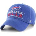 Men's '47 Royal Buffalo Bills Vernon Clean Up Adjustable Hat