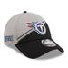 Men's New Era Gray/Black Tennessee Titans 2023 Sideline 9FORTY Adjustable Hat