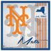 New York Mets 10" x Greatest Hits Team Sign