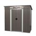 howcoolmall 6 ft. W x 4 ft. D Storage Shed | 72 H x 48 W x 43.2 D in | Wayfair XX729PP7424