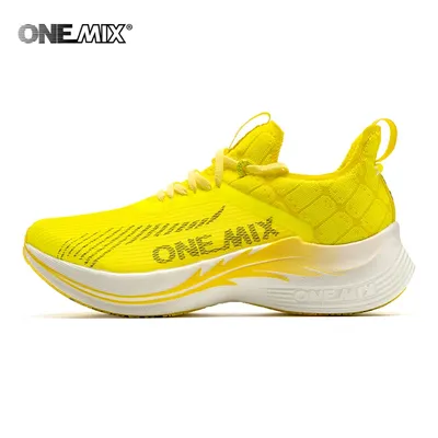 ONEMIX-Chaussures de course marathon en plaque de carbone baskets de course professionnelles