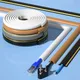 Floor Cable Cover PVC Cord Protector Self-Adhesive Power Cable Protector Extension Electric Wire