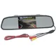 4.3 Inch Car Rearview Mirror Monitor HD Video Auto Parking Night Vision Rear View Camera TFT LCD