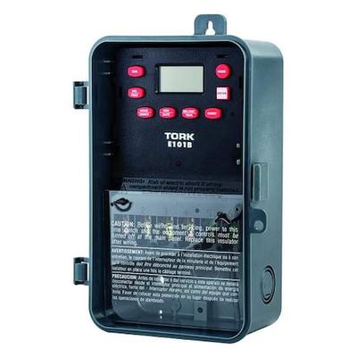 TORK E103B Electronic Timer,24 hr,DPST