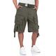 Surplus Raw Vintage Division Herren Cargo Shorts, oliv, M