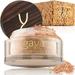 Vegan Mineral Powder Foundation Light to Full Coverage Natural Foundation for Natural-Looking Mica Mineral Foundation Cruelty Free No Chemicals by Gaya Cosmetics (MF9)