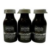 Lï¿½Oreal Professionel Homme Densite Densifying Shampoo Thinning Hair .68 oz Set of 3