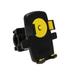 Phone holder 1PC Phone Holder GPS Navigation Support Bracket Fixed Frame for Bike Motorcycle (Yellow)