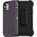 OtterBox Defender Series Screenless Edition Case for iPhone 11 Only - Holster Clip Included - Non-Retail Packaging - Purple Nebula
