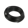 50 Ohm BNC Male to BNC Male Coaxial Cable RG8 15M/49.2ft 10mm Low Loss Analyzer Antenna Oscilloscope RF Radio