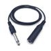 5 PACKS 3.3 ft. 6.3mm Male To Female Extension Cable Microphone Audio Guitar 6.35mm Mono Extend Cord