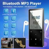 Seneo 1.8 inch touch screen MP3 music player FM e-book video MP4 LCD Display Bluetooth Music Video Player HiFi Lossless Sound Radio No Memory Black