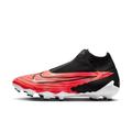 Nike Herren Fußballschuhe Rasen PHANTOM GX PRO DYNAMIC FIT FG, rot/schwarz/weiß, Gr. 40EU