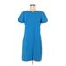 Tahari Casual Dress: Blue Dresses - Women's Size 6