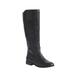 Women's The Lili Wide Calf Boot by Comfortview in Black (Size 9 1/2 M)