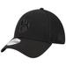 Men's New Era Milwaukee Brewers Black-on-Black Neo Mesh 39THIRTY Flex Hat